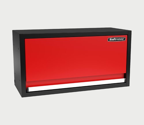Premium wall cabinet red-01