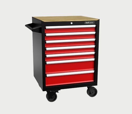 Premium roller cabinet red-01