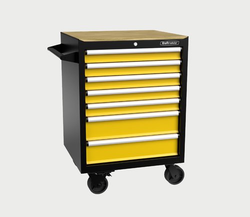 Premium roller cabinet yellow-01